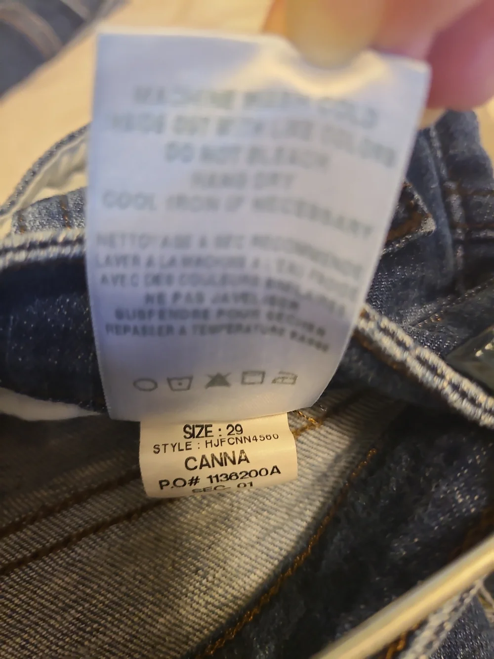 Joe’s Jeans Canna Bermuda Shorts Dark Wash Denim Stretch Knee Length High Rise